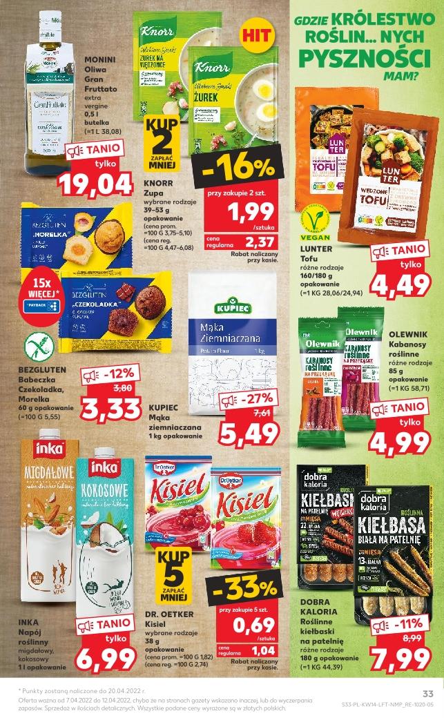 Gazetka promocyjna Kaufland do 12/04/2022 str.33