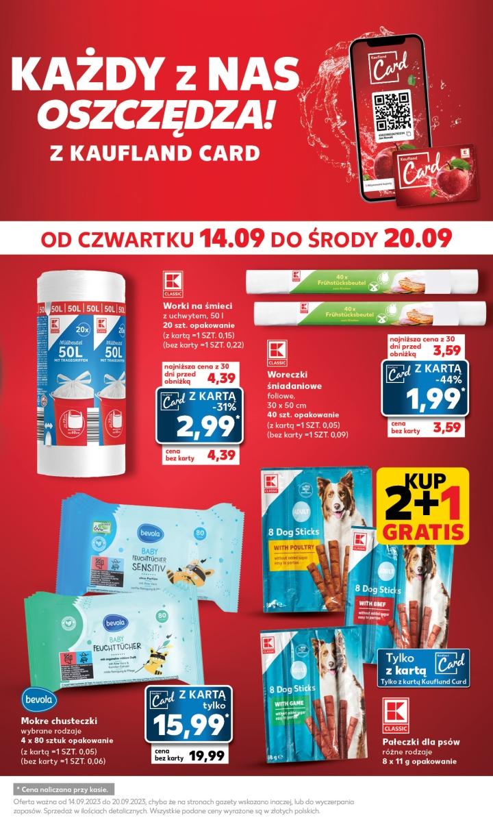 Gazetka promocyjna Kaufland do 20/09/2023 str.21