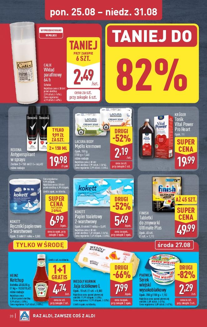 Gazetka promocyjna ALDI do 31/08/2025 str.20