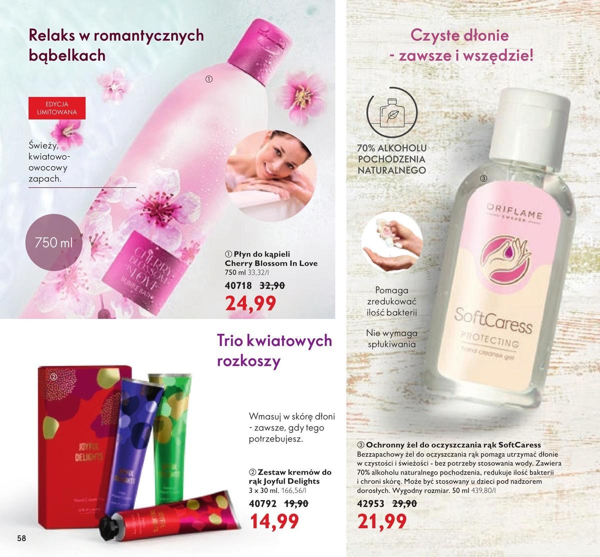 Gazetka promocyjna Oriflame do 03/05/2021 str.58