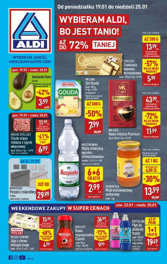 Gazetka promocyjna ALDI do 25/01/2026 str.1