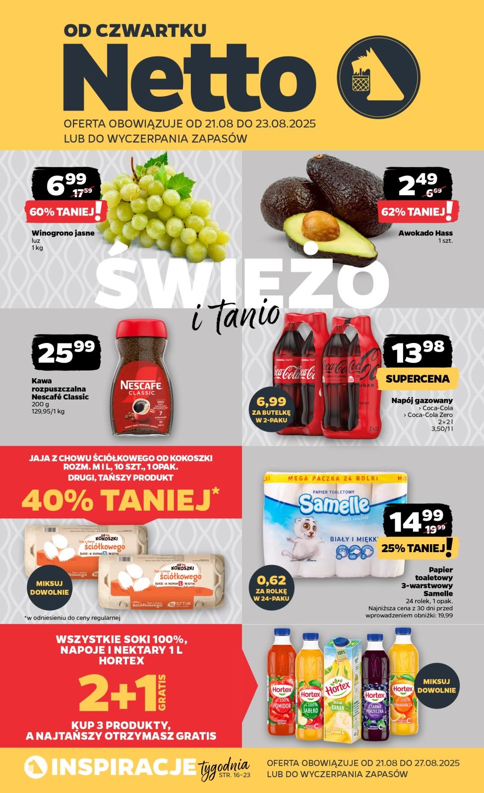 Gazetka promocyjna Netto do 23/08/2025 str.1