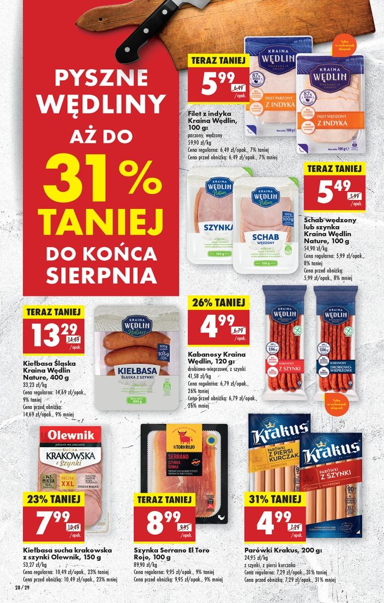 Gazetka promocyjna Biedronka do 09/08/2025 str.28