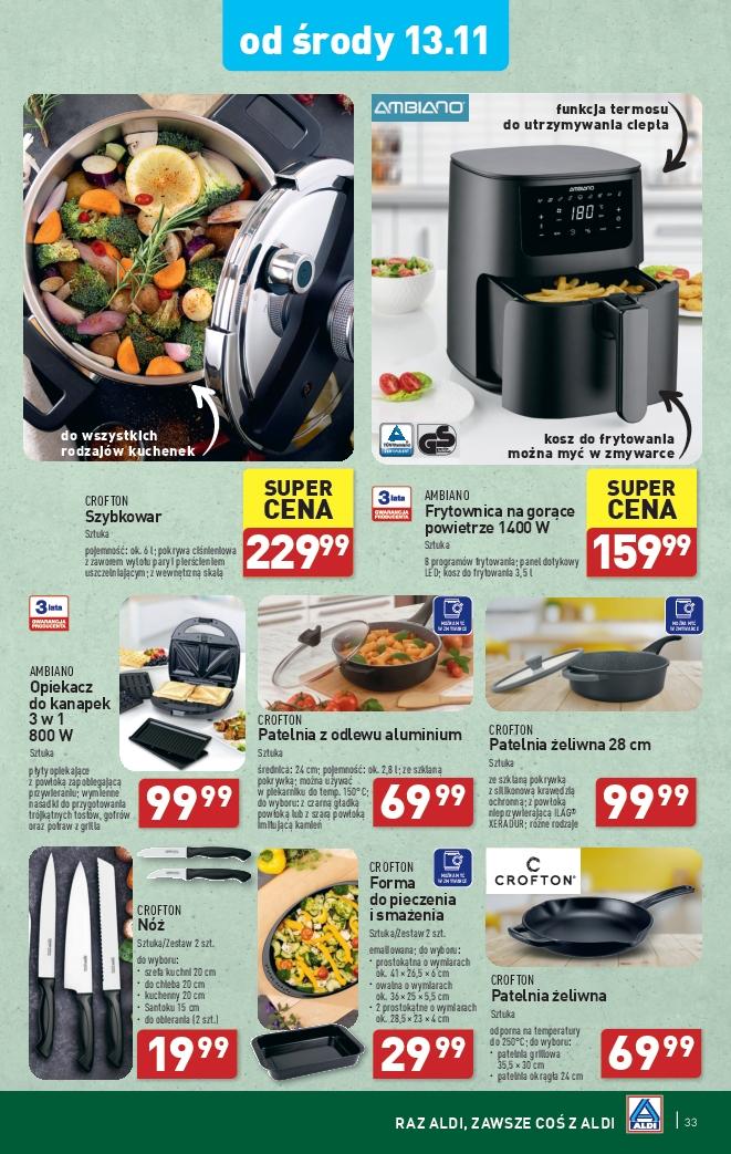 Gazetka promocyjna ALDI do 16/11/2024 str.33