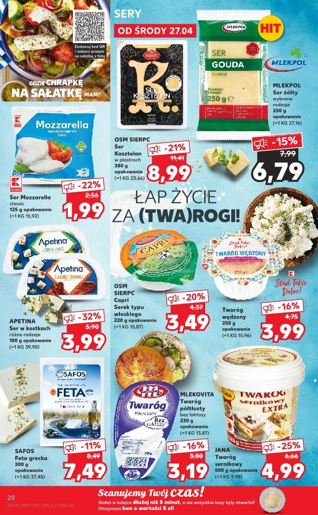 Gazetka promocyjna Kaufland do 04/05/2022 str.20