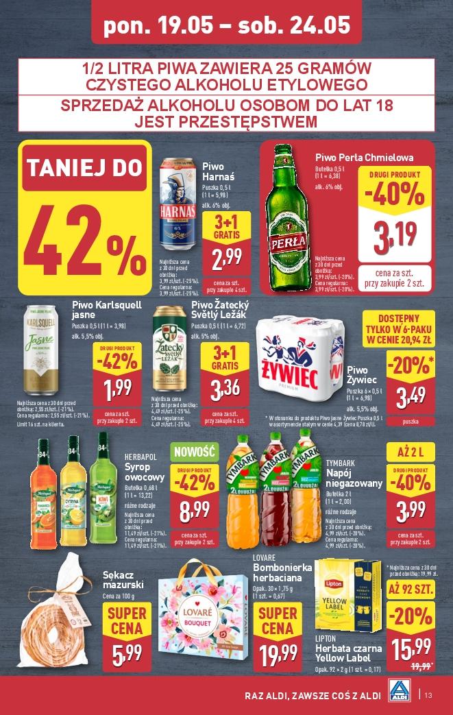 Gazetka promocyjna ALDI do 24/05/2025 str.13