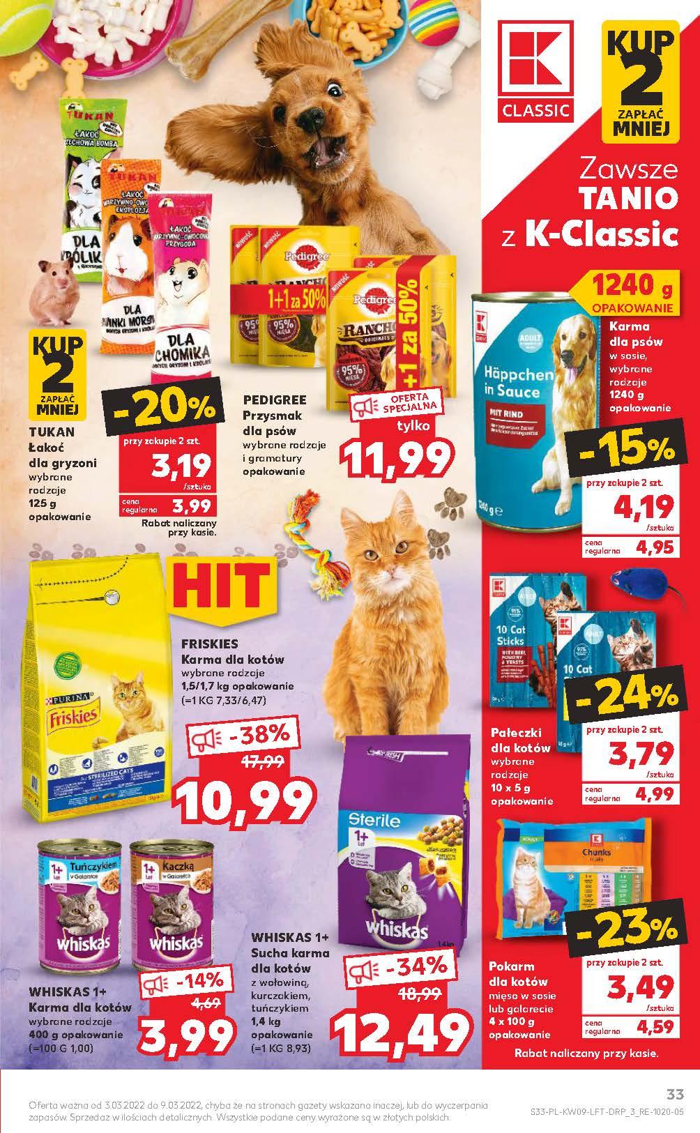 Gazetka promocyjna Kaufland do 09/03/2022 str.33