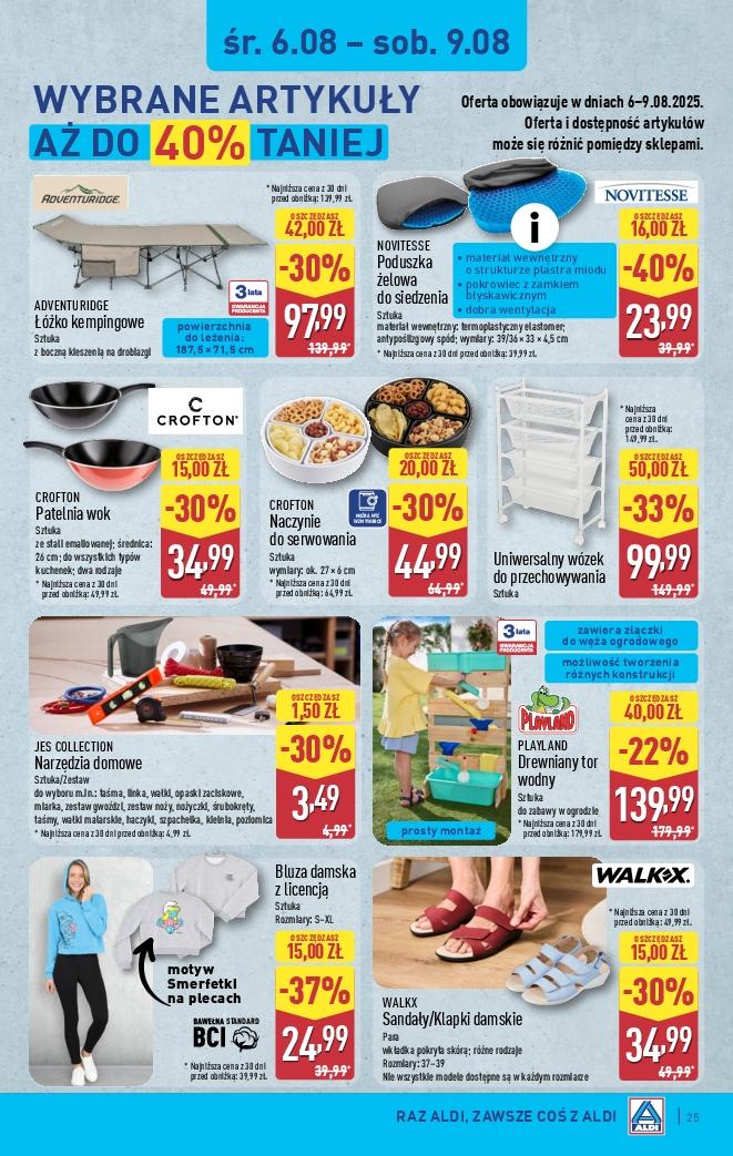 Gazetka promocyjna ALDI do 09/08/2025 str.25