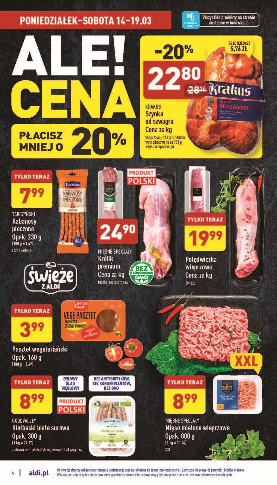 Gazetka Promocyjna I Reklamowa ALDI, "Aldi Katalog 14.03", Od 14/03 ...