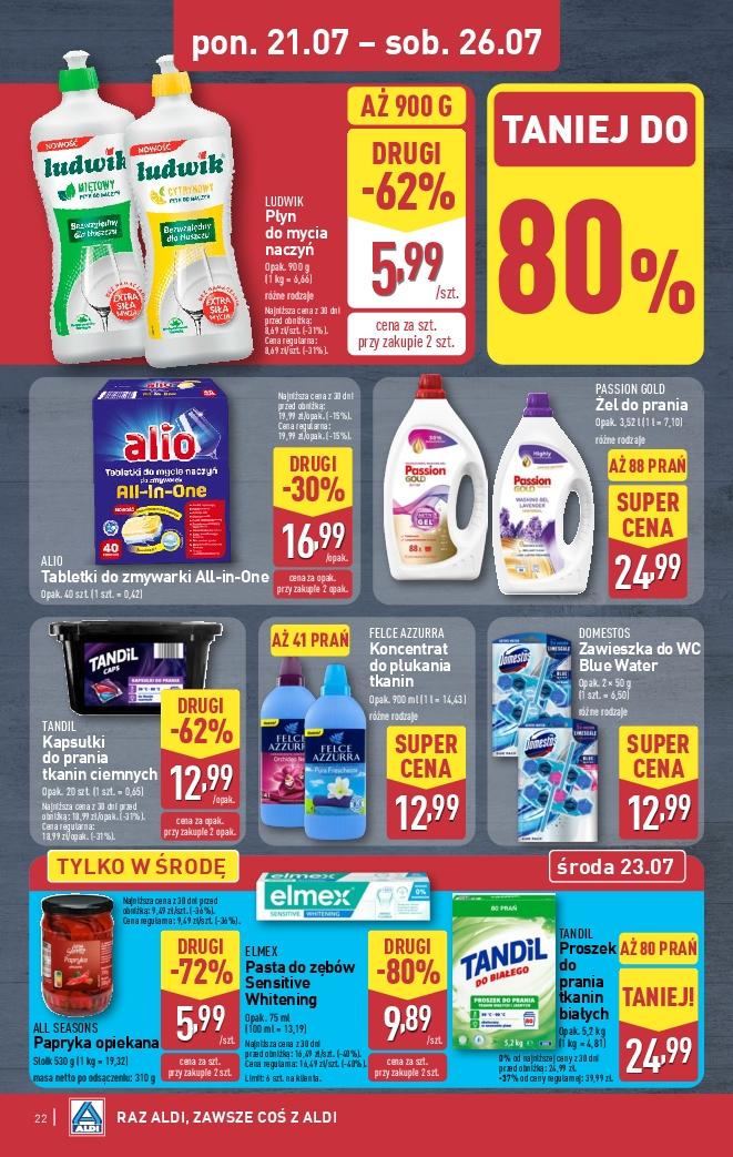 Gazetka promocyjna ALDI do 26/07/2025 str.22