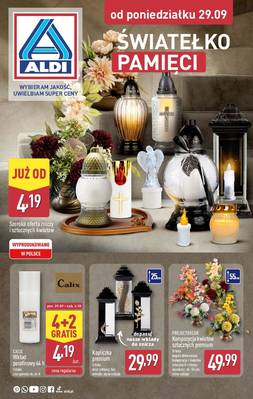 Aldi znicze 