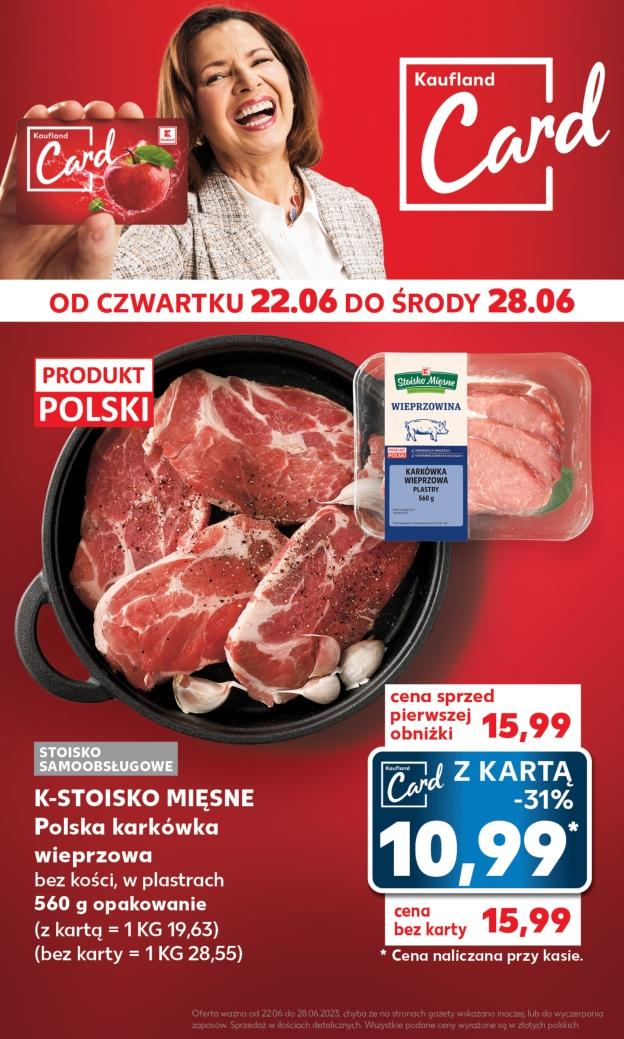 Gazetka promocyjna Kaufland do 28/06/2023 str.1