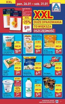 ALDI gazetka - od 26/01/2026 do 31/01/2026