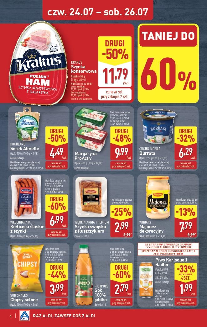 Gazetka promocyjna ALDI do 26/07/2025 str.6