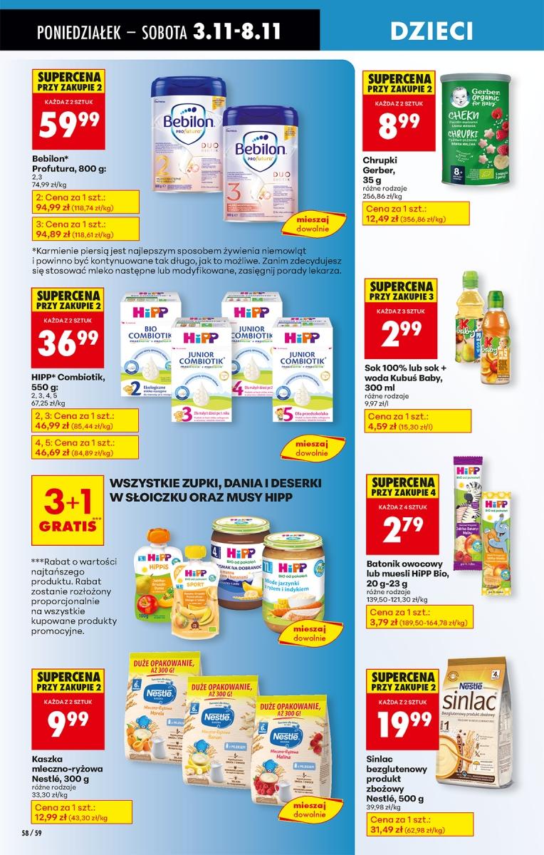 Gazetka promocyjna Biedronka do 08/11/2025 str.58