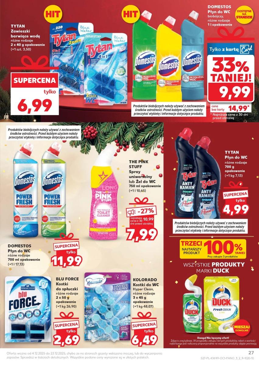 Gazetka promocyjna Kaufland do 23/12/2025 str.27