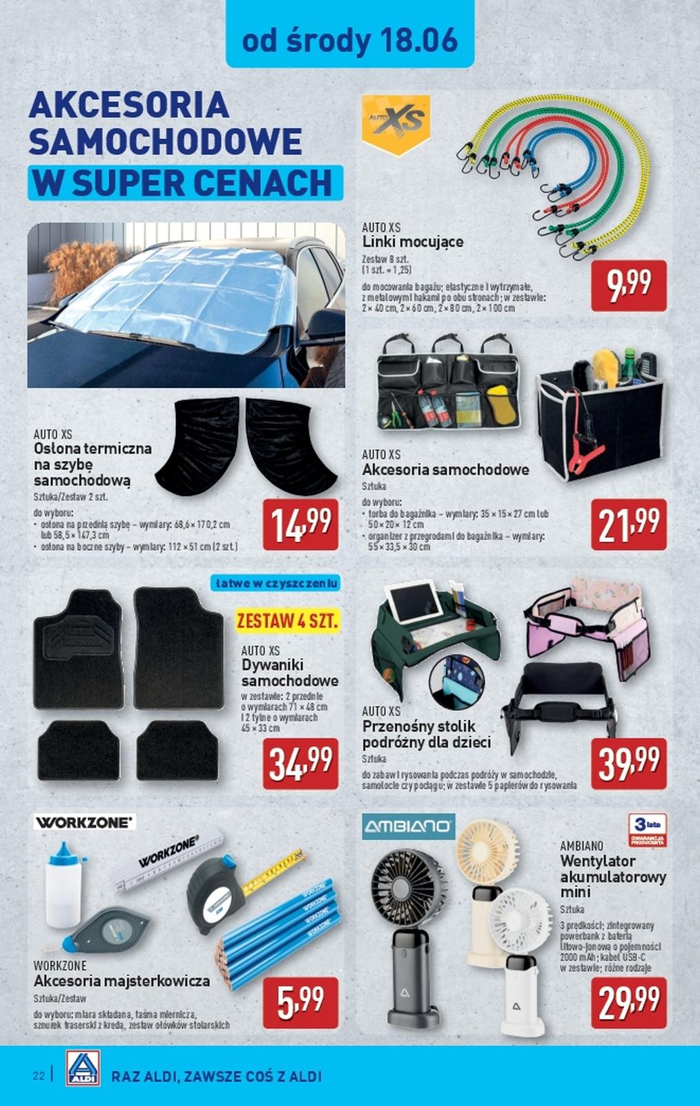 Gazetka promocyjna ALDI do 21/06/2025 str.22