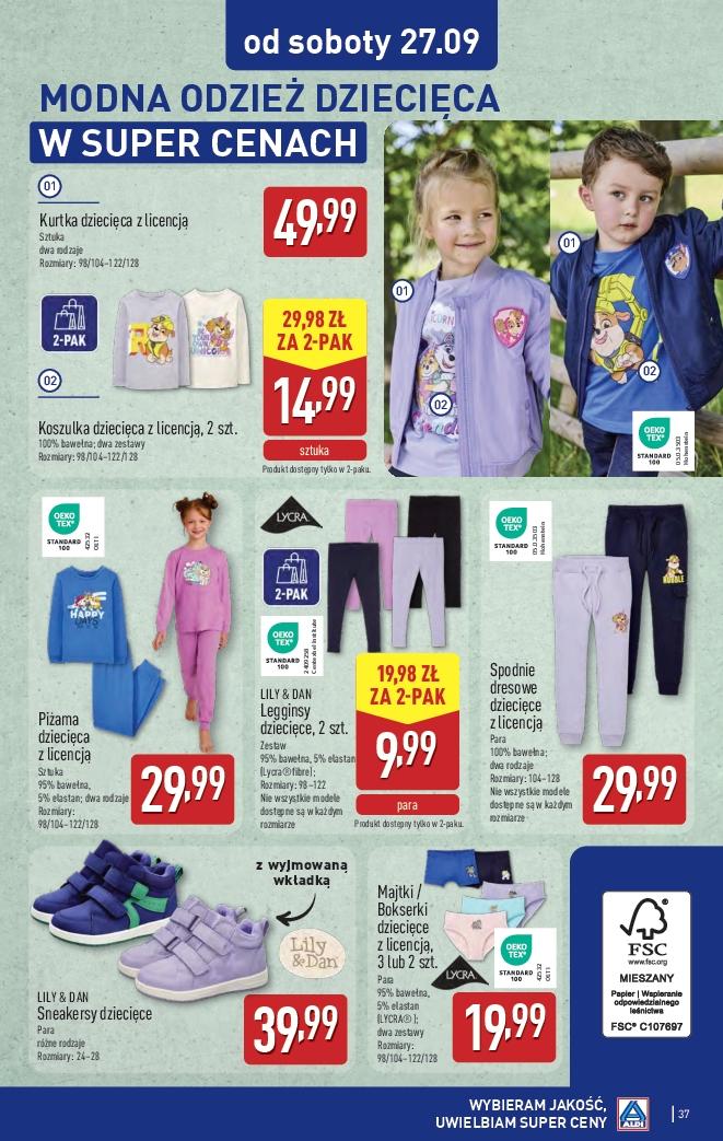 Gazetka promocyjna ALDI do 27/09/2025 str.37