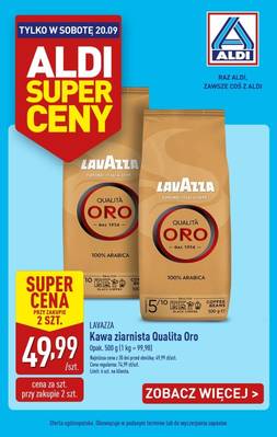Aldi tylko w sobotę 