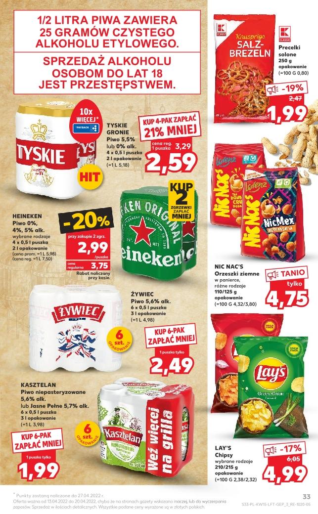 Gazetka promocyjna Kaufland do 20/04/2022 str.33