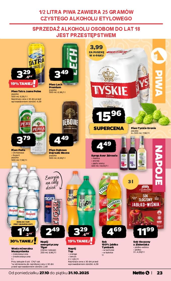 Gazetka promocyjna Netto do 31/10/2025 str.23