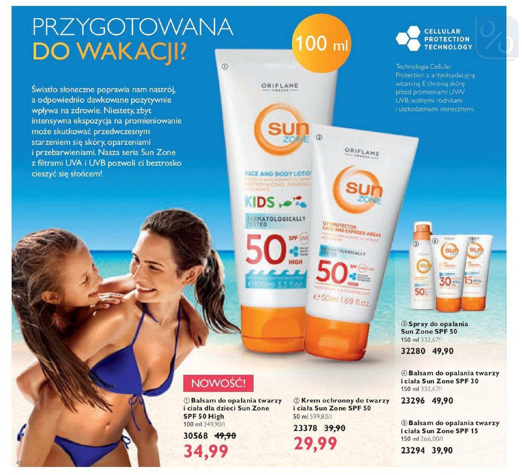 Gazetka promocyjna Oriflame do 11/06/2018 str.40