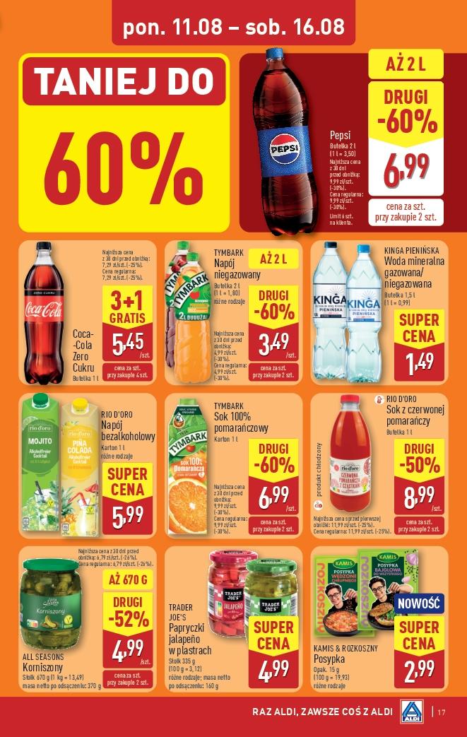 Gazetka promocyjna ALDI do 16/08/2025 str.17