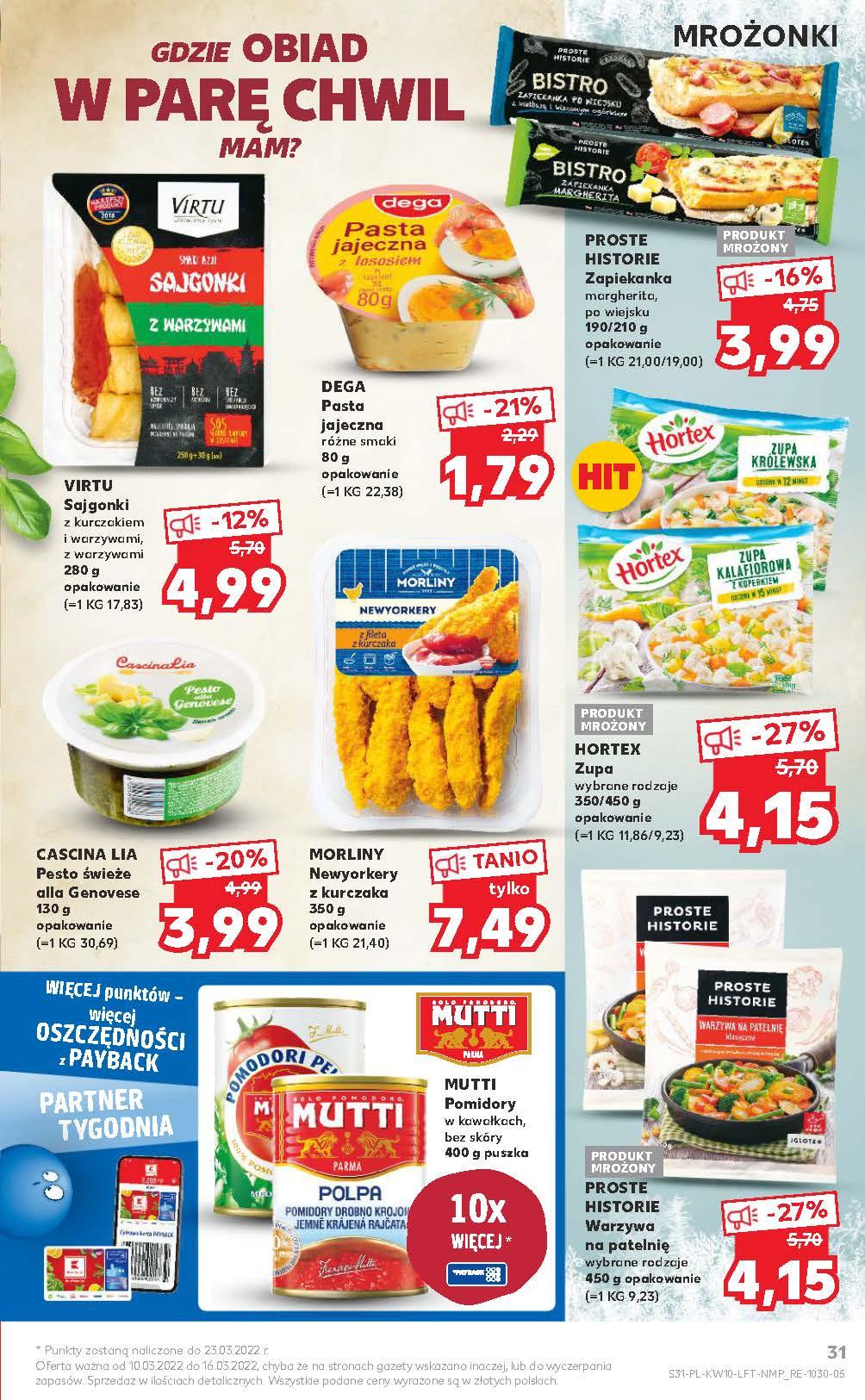 Gazetka promocyjna Kaufland do 16/03/2022 str.31