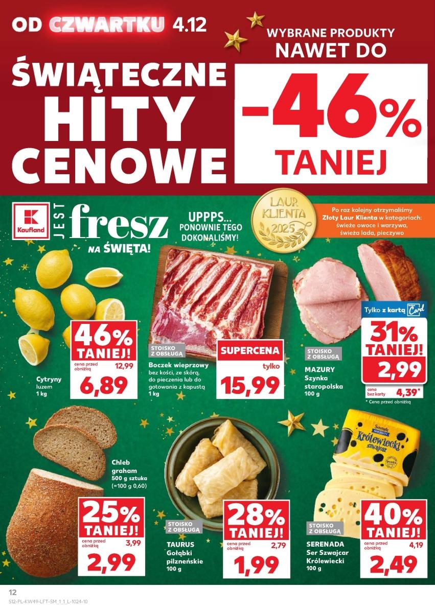 Gazetka promocyjna Kaufland do 09/12/2025 str.12