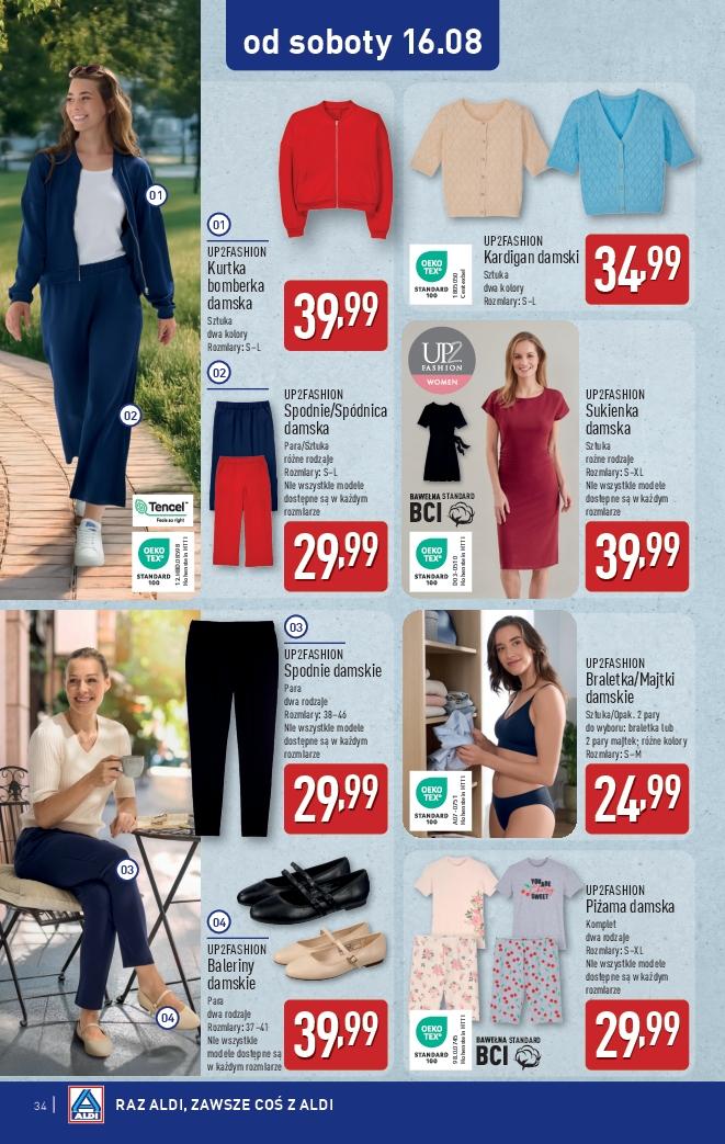 Gazetka promocyjna ALDI do 16/08/2025 str.34