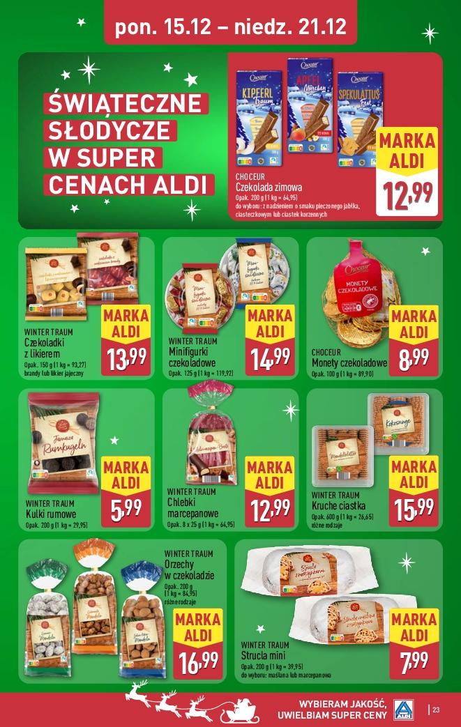 Gazetka promocyjna ALDI do 21/12/2025 str.23