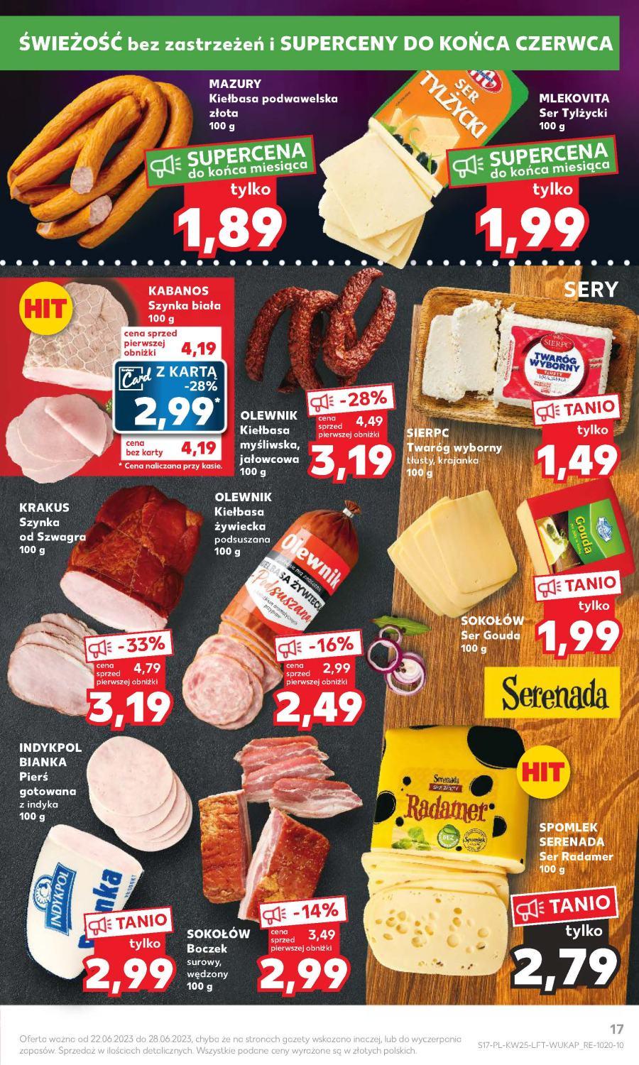 Gazetka promocyjna Kaufland do 28/06/2023 str.17