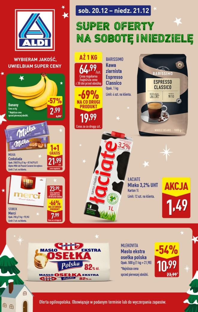 Gazetka promocyjna ALDI do 21/12/2025 str.1