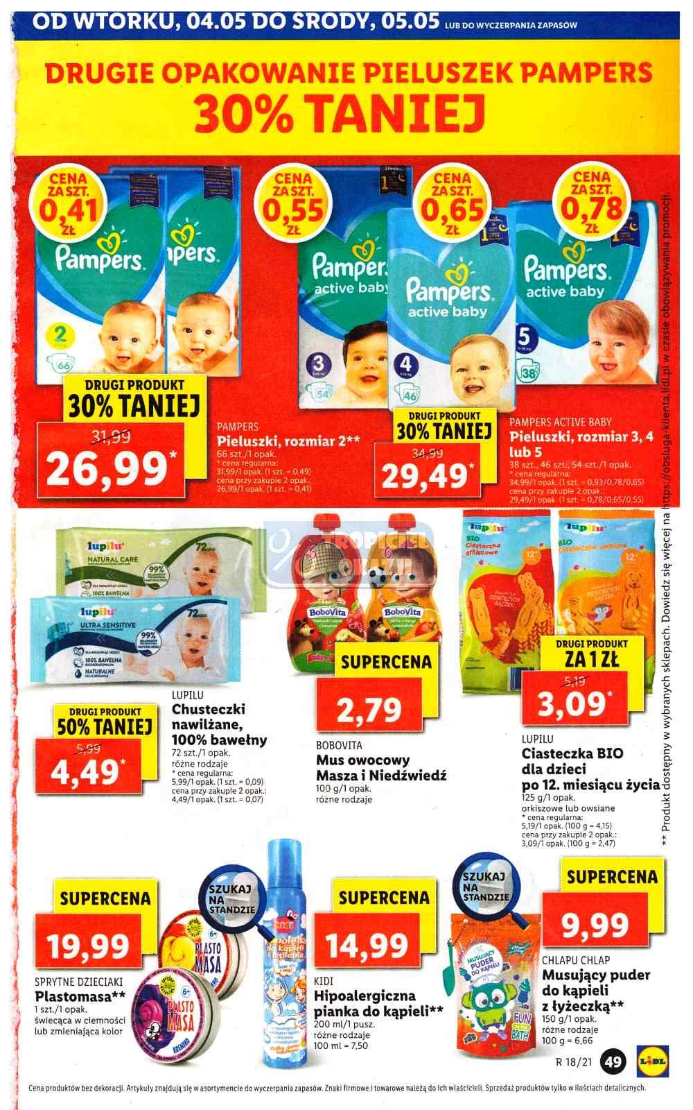 Gazetka promocyjna Lidl do 05/05/2021 str.49