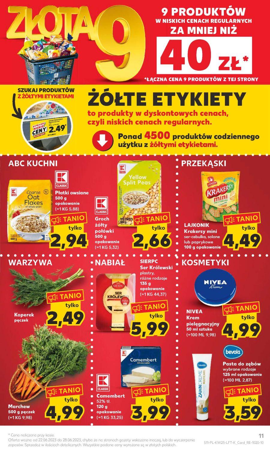 Gazetka promocyjna Kaufland do 28/06/2023 str.11