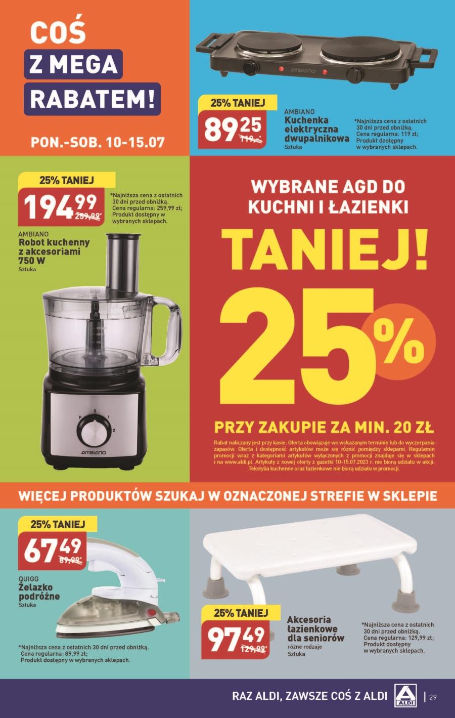 Gazetka promocyjna ALDI do 15/07/2023 str.29