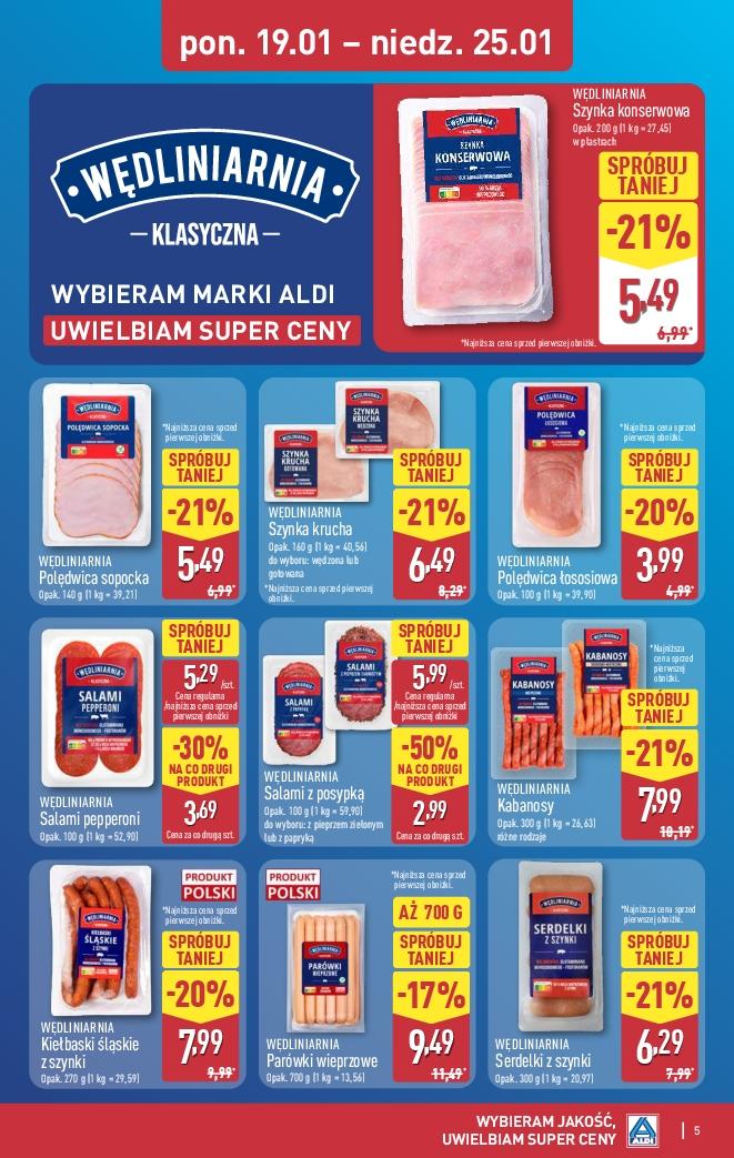 Gazetka promocyjna ALDI do 25/01/2026 str.5