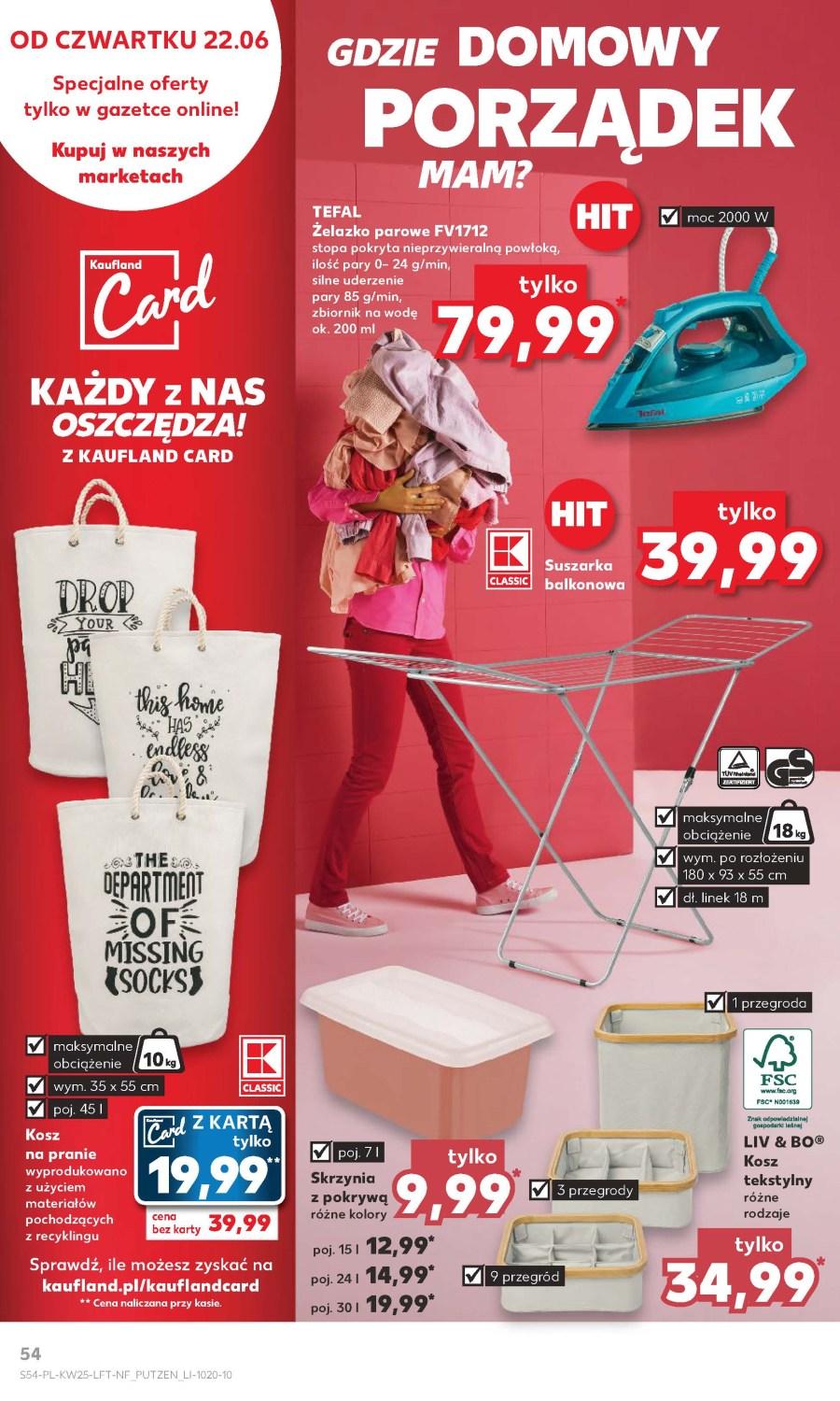 Gazetka promocyjna Kaufland do 28/06/2023 str.54