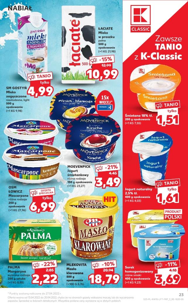 Gazetka promocyjna Kaufland do 20/04/2022 str.23