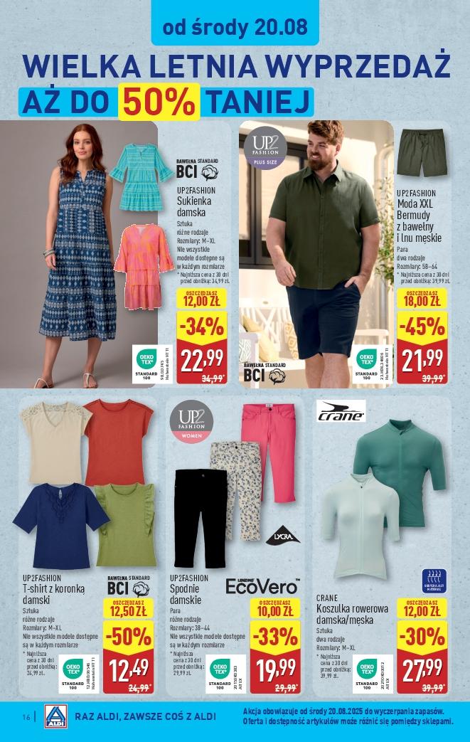 Gazetka promocyjna ALDI do 23/08/2025 str.16