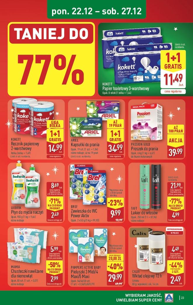 Gazetka promocyjna ALDI do 27/12/2025 str.23