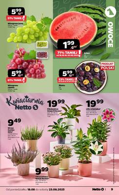 Netto od poniedziałku 