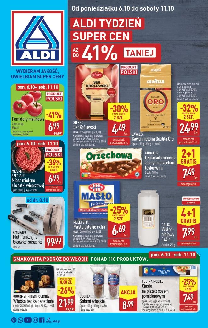Gazetka promocyjna ALDI do 11/10/2025 str.1
