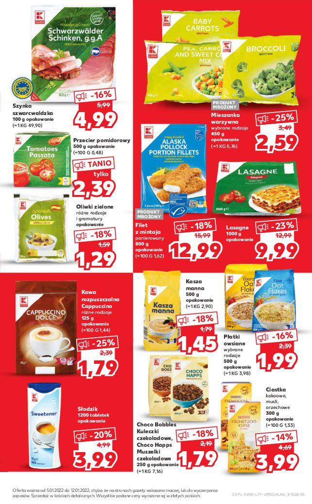 Gazetka promocyjna Kaufland do 12/01/2022 str.3