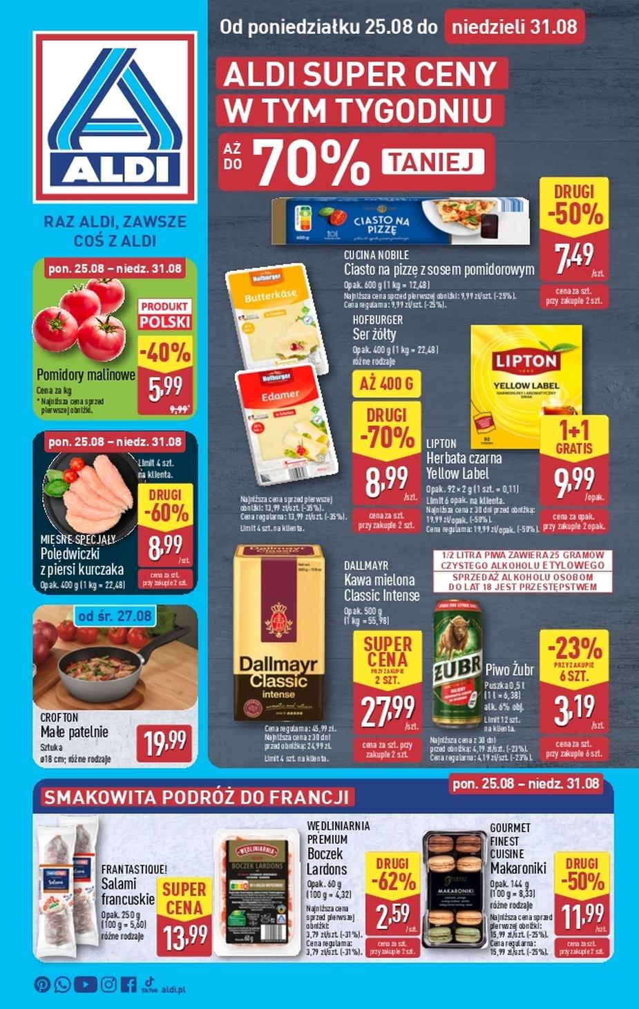 Gazetka promocyjna ALDI do 31/08/2025 str.1
