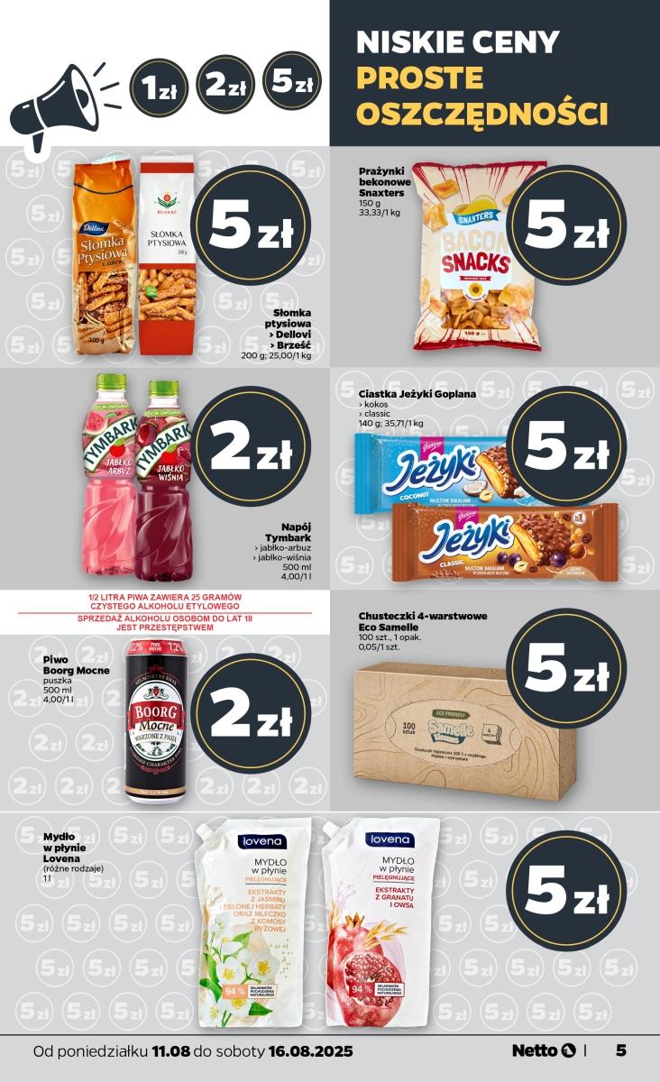 Gazetka promocyjna Netto do 16/08/2025 str.5