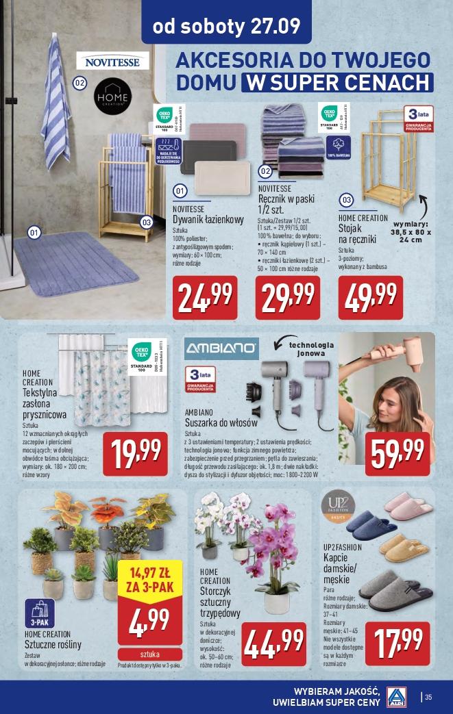Gazetka promocyjna ALDI do 27/09/2025 str.35
