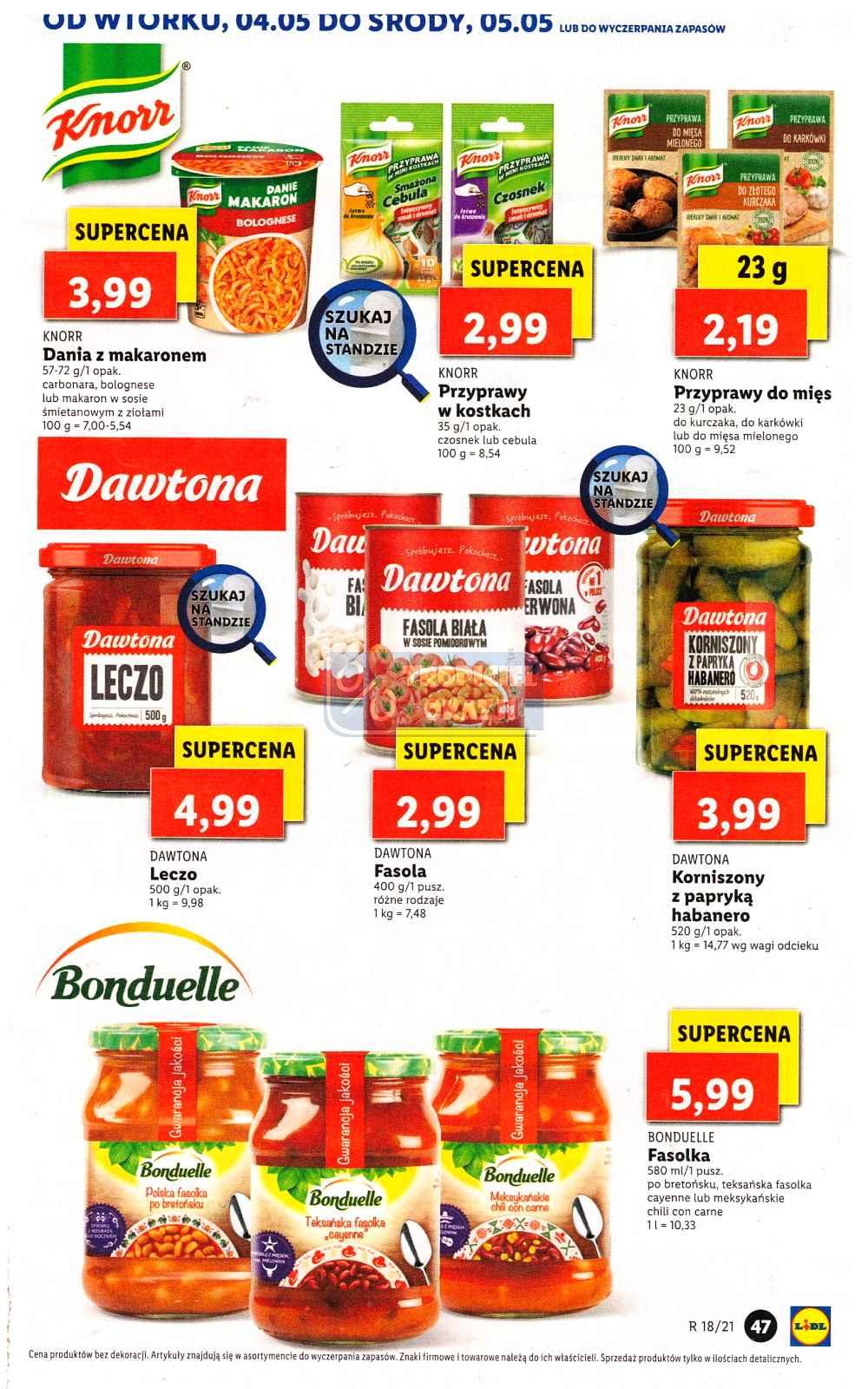 Gazetka promocyjna Lidl do 05/05/2021 str.47