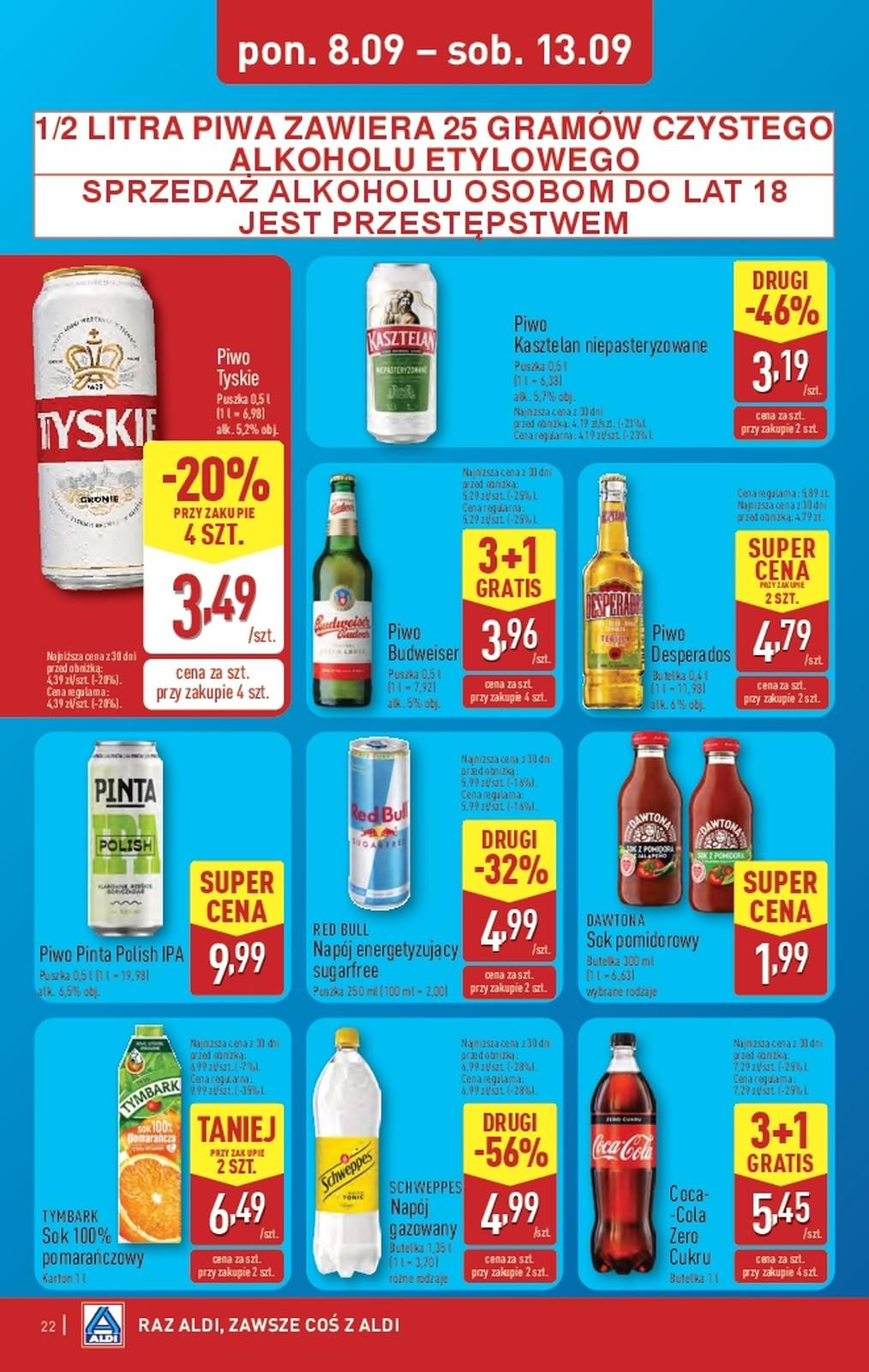 Gazetka promocyjna ALDI do 13/09/2025 str.22