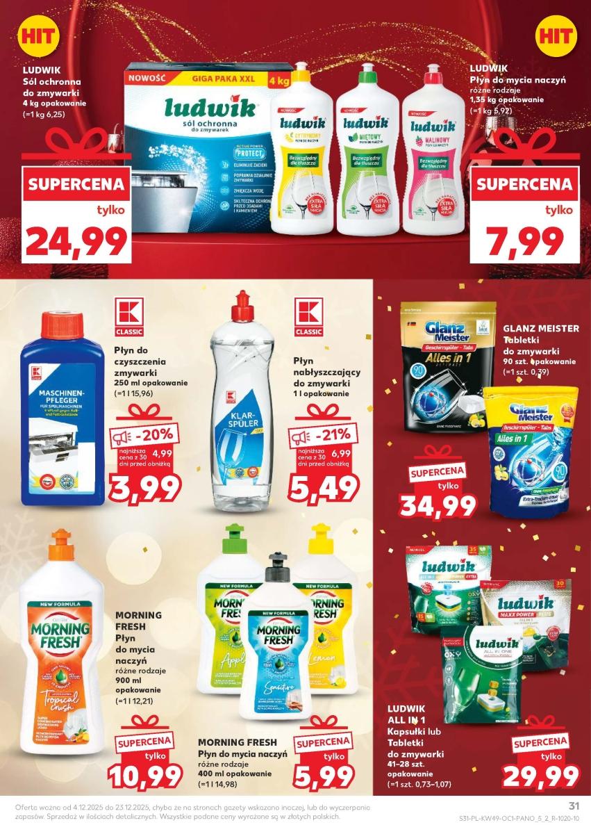 Gazetka promocyjna Kaufland do 23/12/2025 str.31
